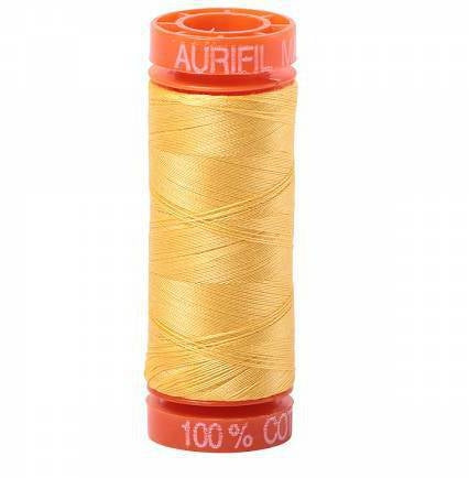 Aurifil Cotton Mako Thread 50wt 1300m Very Dark Bark