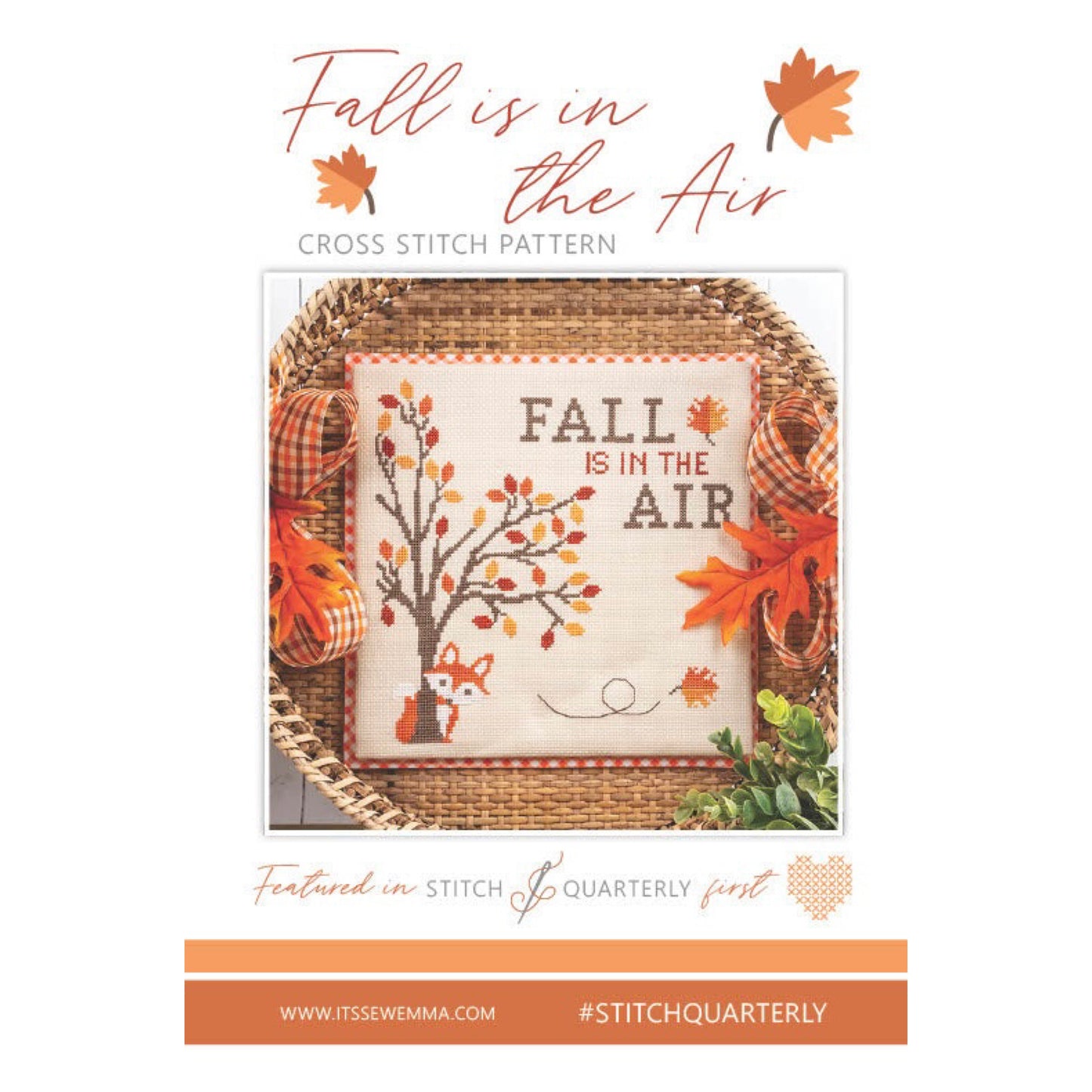 Fall is in the Air Cross Stitch Pattern