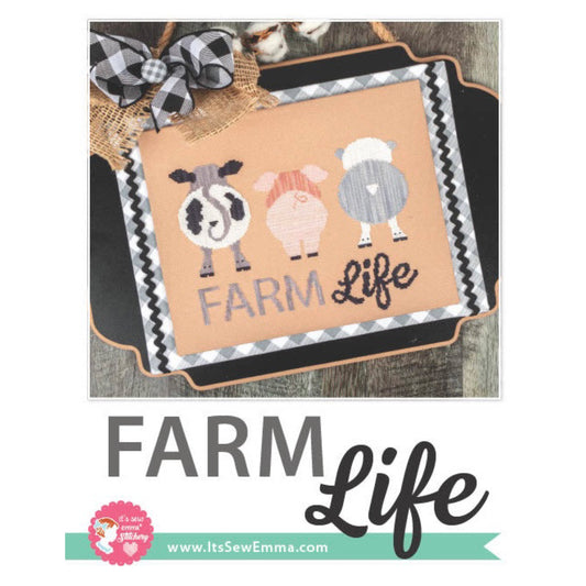 Farm Life Cross Stitch Pattern