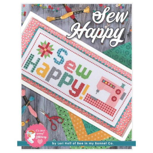 Sew Happy Cross Stitch Pattern