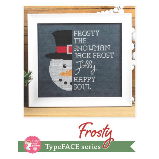 TypeFACE Frosty Cross Stitch Pattern