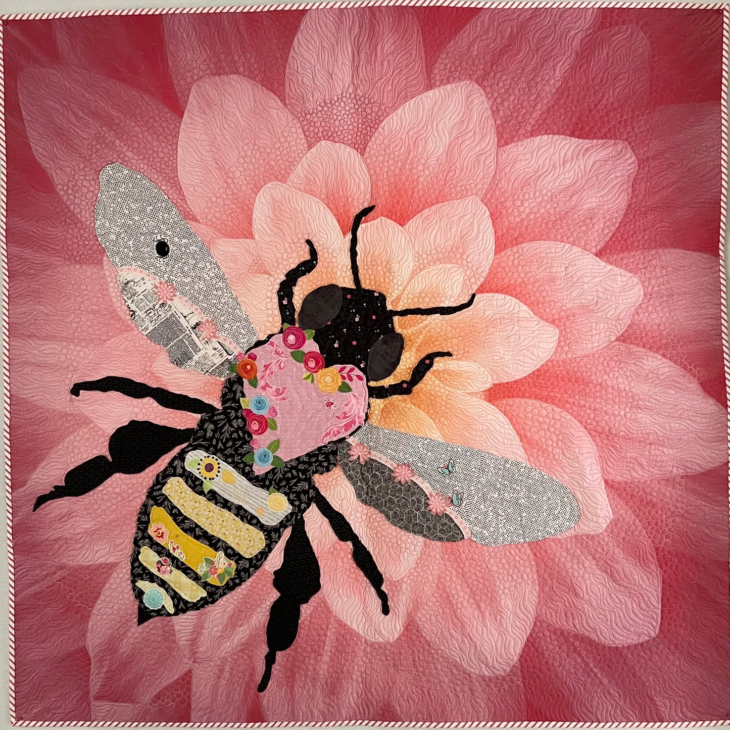 Honigbienen-Collage