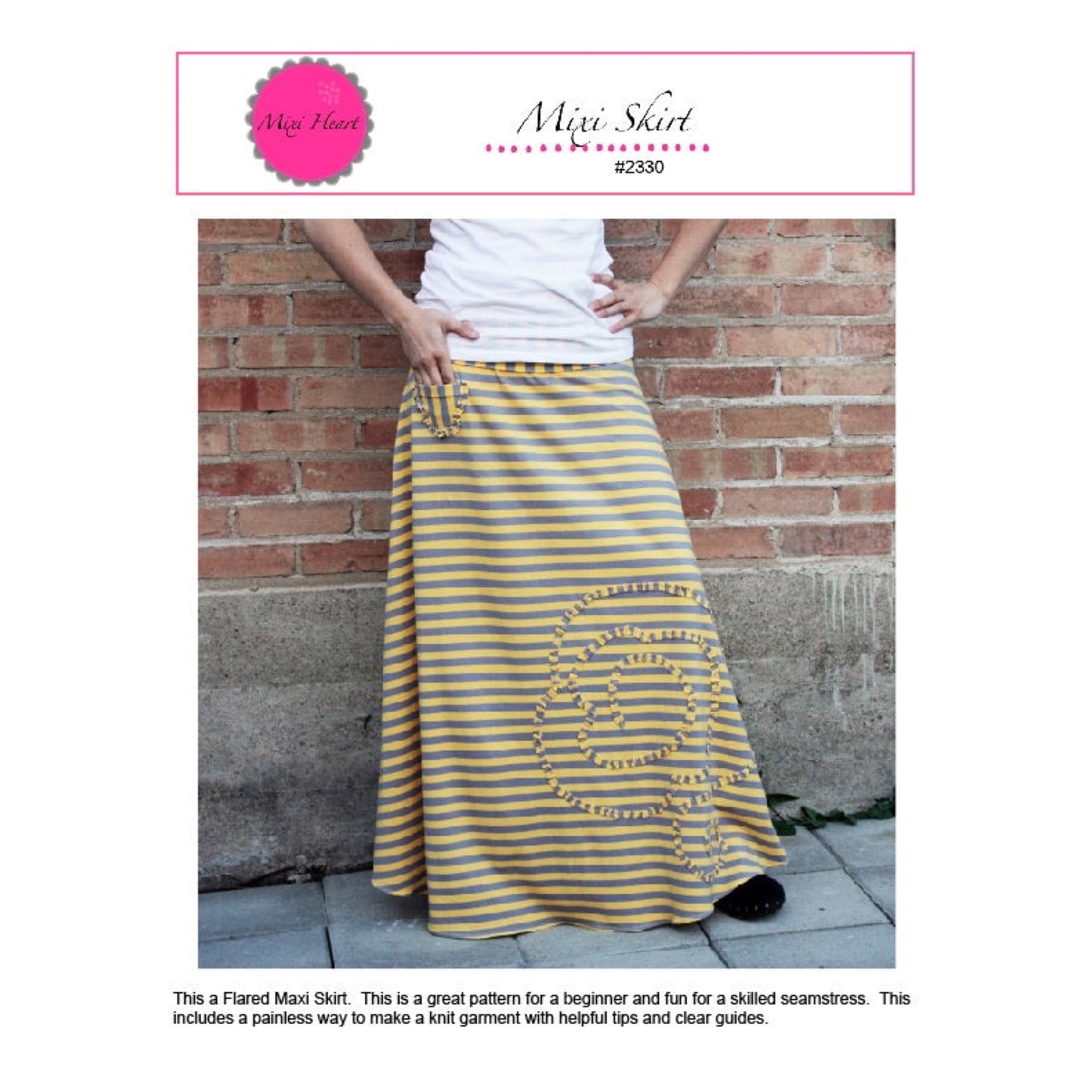 Mixi Maxi Skirt Pattern