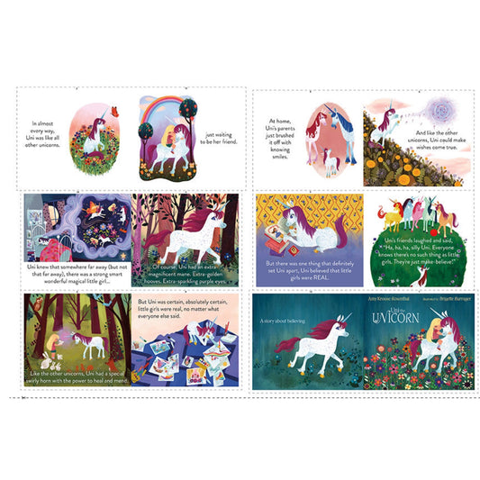 Uni the Unicorn Soft Book Panel