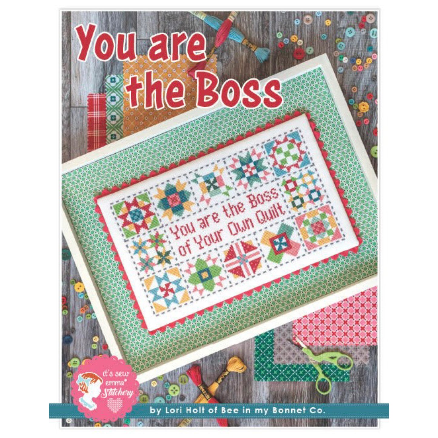 You are the Boss Cross Stitch Pattern