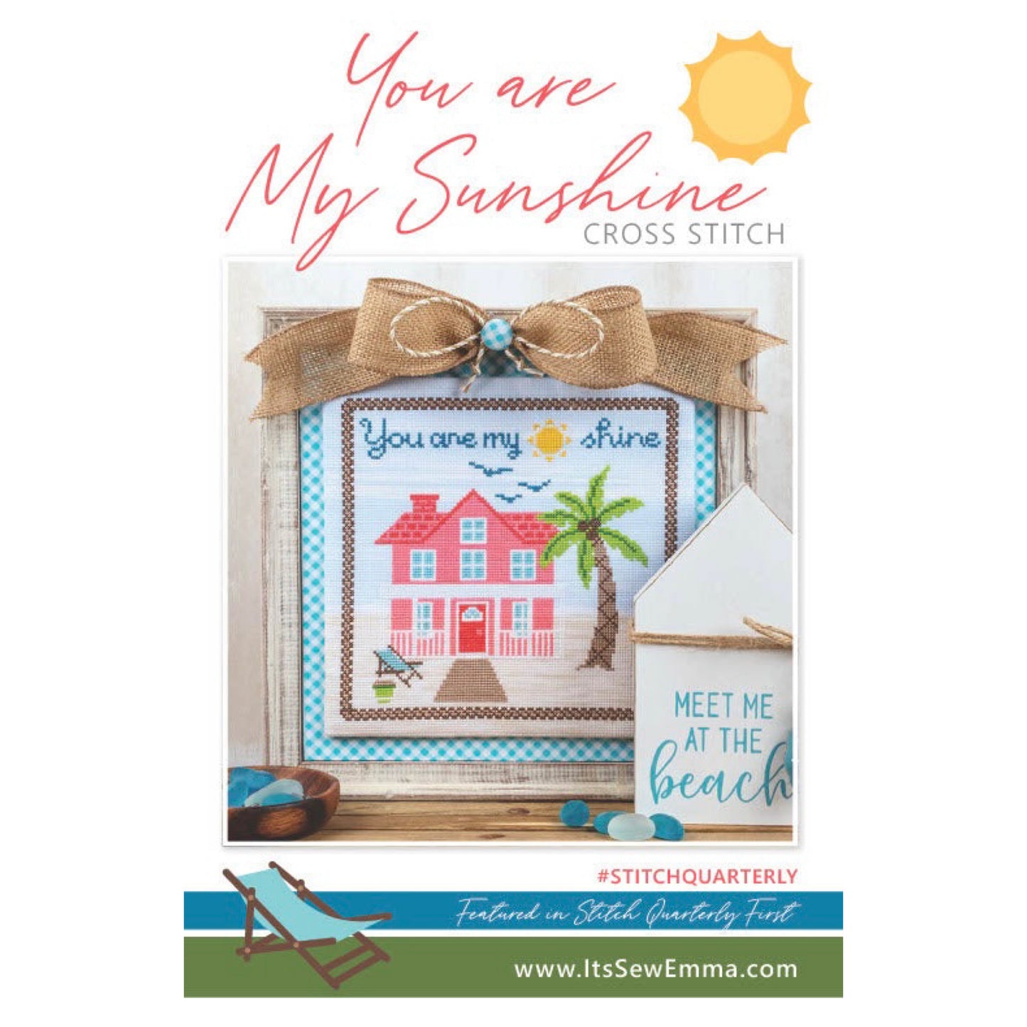 You are my Sunshine Cross Stitch Pattern