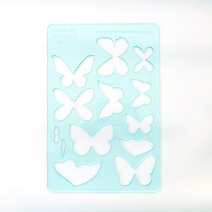 Applique Butterflies Template Sheet