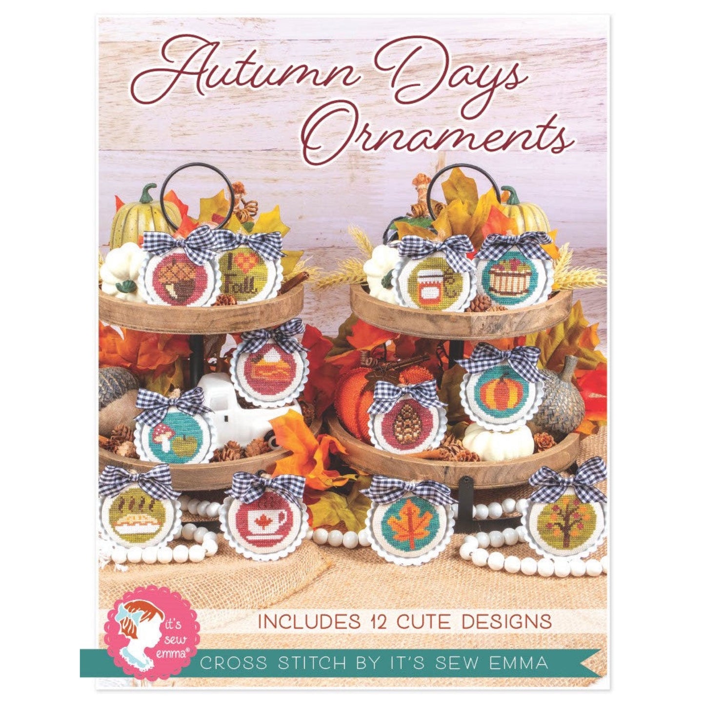 Autumn Days Ornaments Cross Stitch Pattern