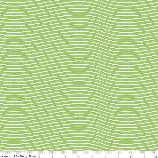 Nicholas Postal Stripes Green