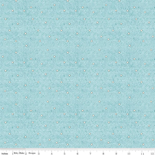 Nicholas Snow Dot Texture Blue