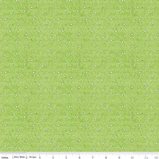 Nicholas Snow Dot Texture Green