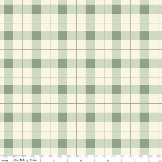 Gingham Fields Plaid Cream