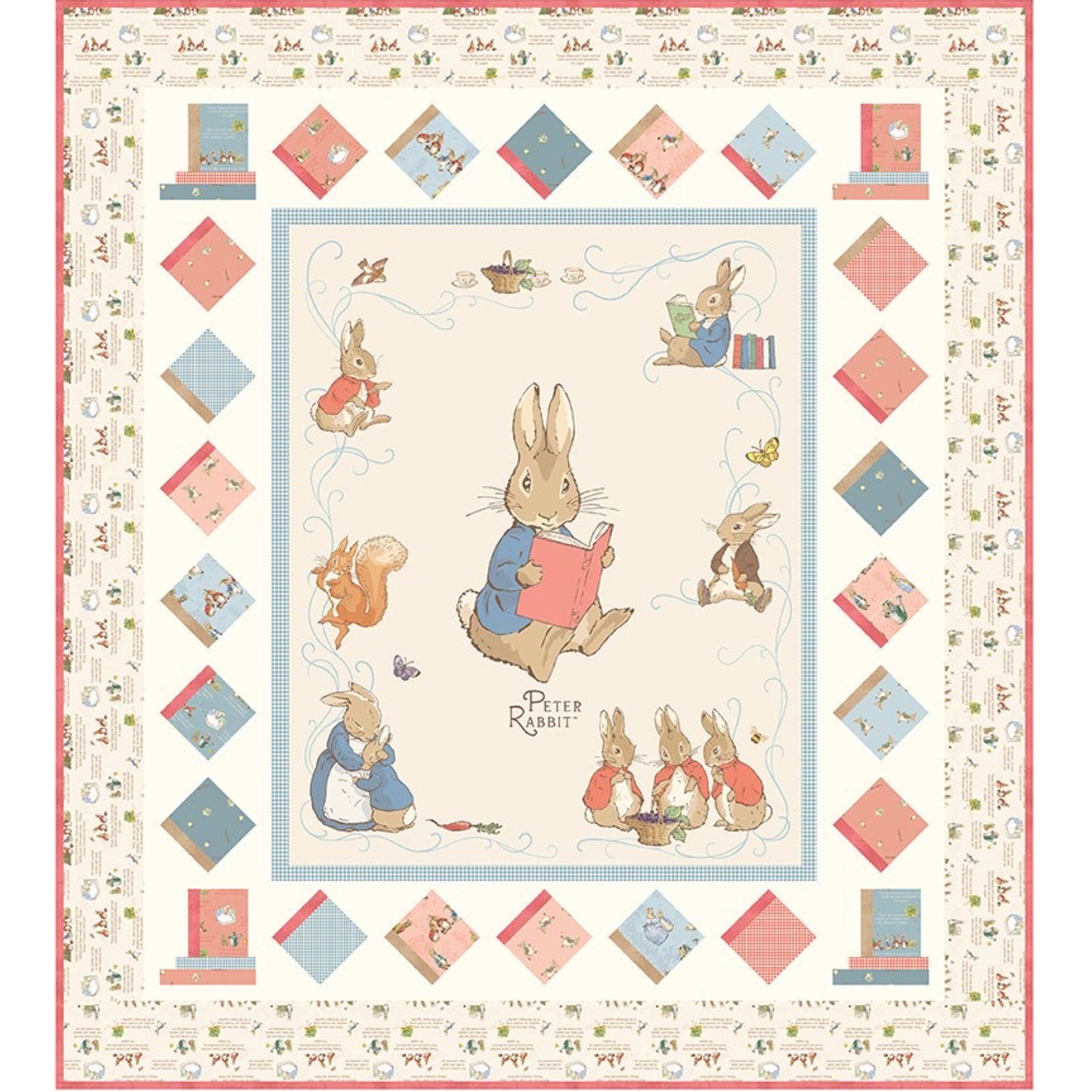 Book Adventures Quilt The Tale of Peter Rabbit Boxed Quilt Kit