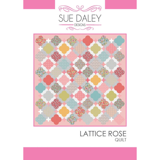 Lattice Rose Quilt Pattern