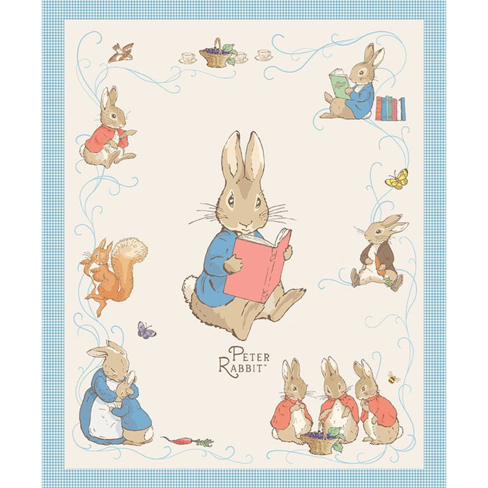 The Tale of Peter Rabbit Peter Rabbit 36" x 43" Panel