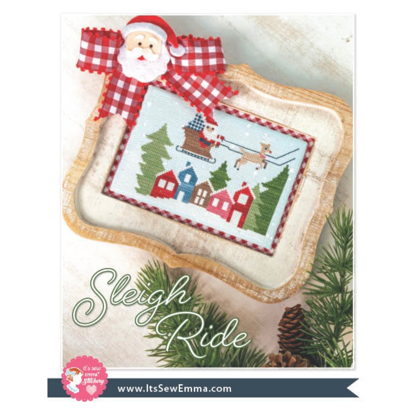 Sleigh Ride Cross Stitch Pattern