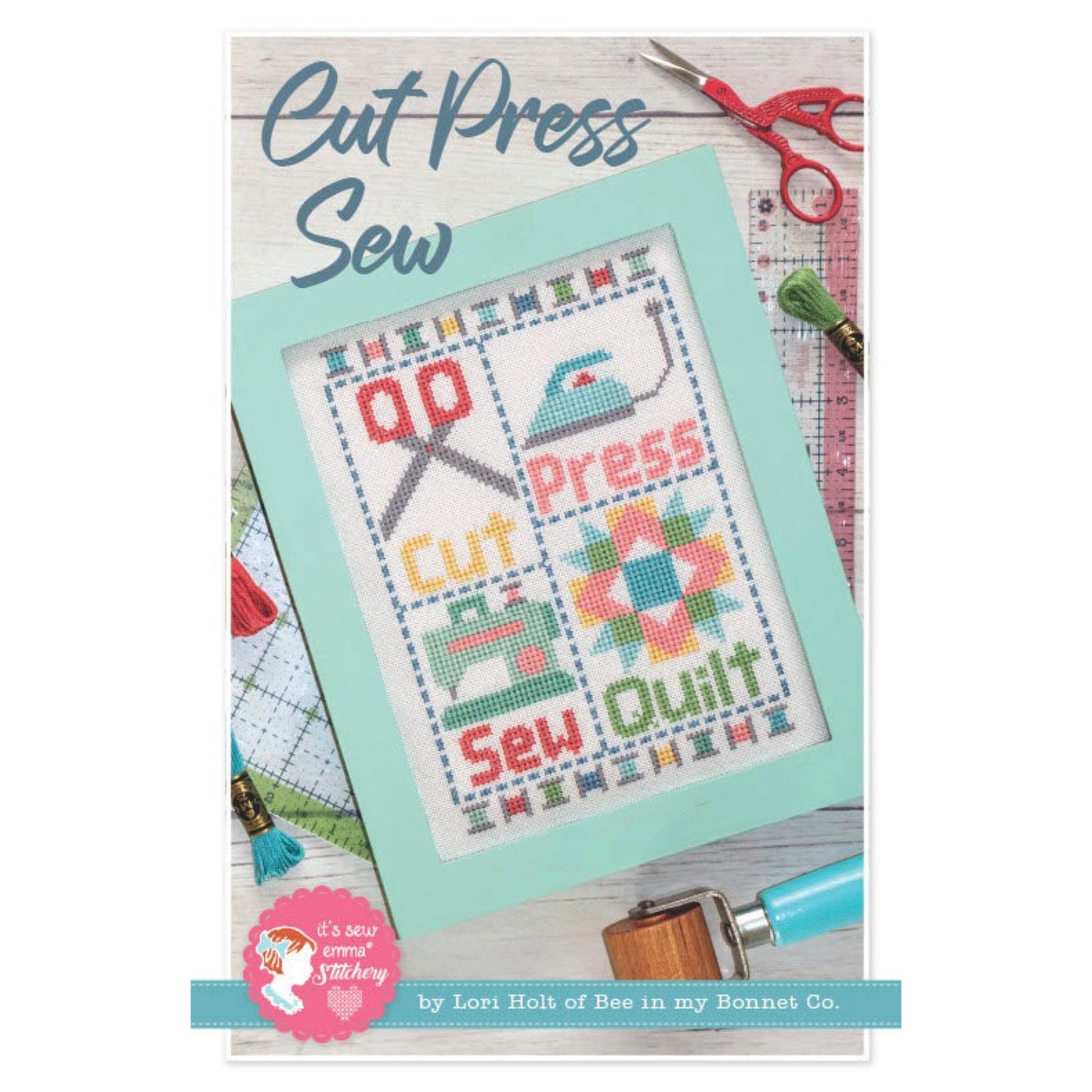 Cut Press Sew Cross Stitch Pattern