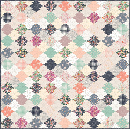 Floral Lanterns Quilt Pattern