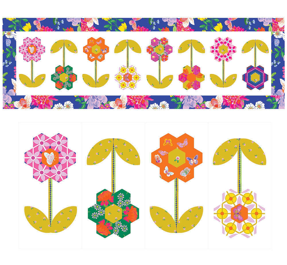 Flower Patch Table Runner Kit