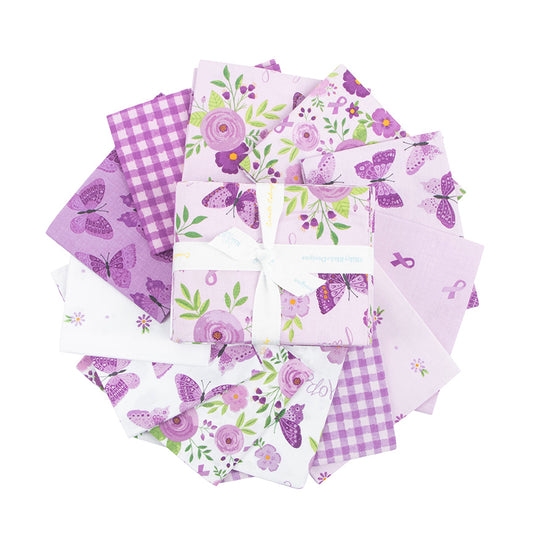 Strength in Lavender FQ Bundle