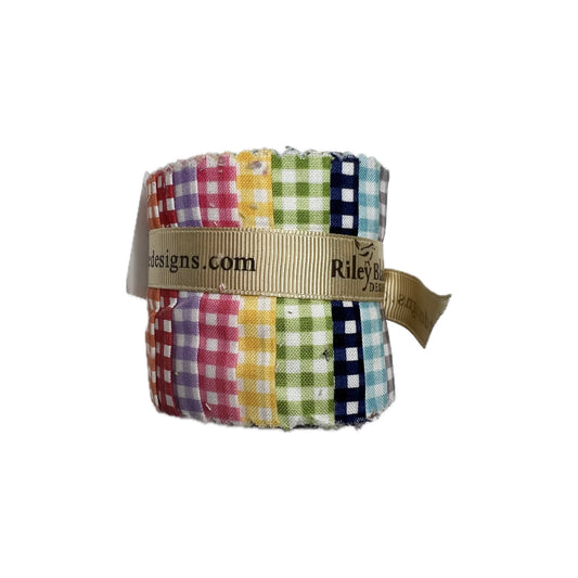 1/8" Small Gingham 2.5" Rolie Polie