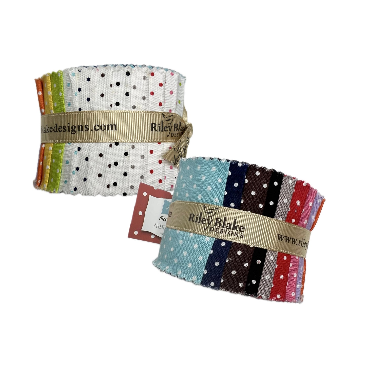 Swiss Dots 2.5" Rolie Polie