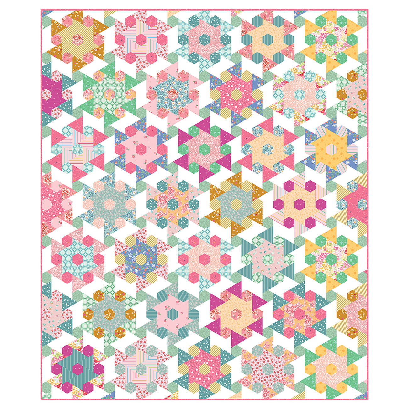 Girandola Quilt Pattern