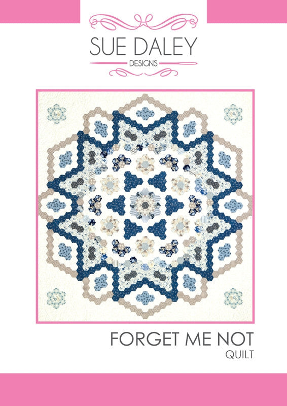 Forget Me Not Quilt Pattern