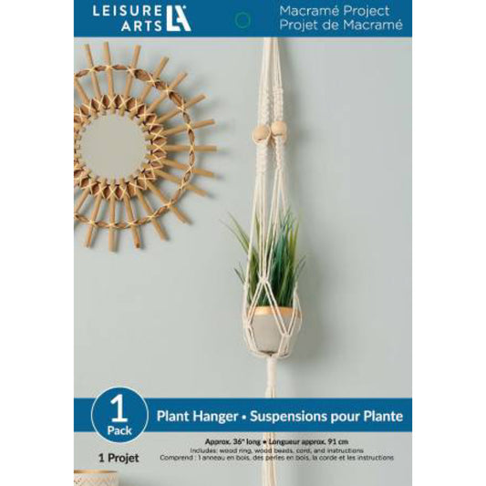 Macrame Plant Hanger Leisure Arts Kit