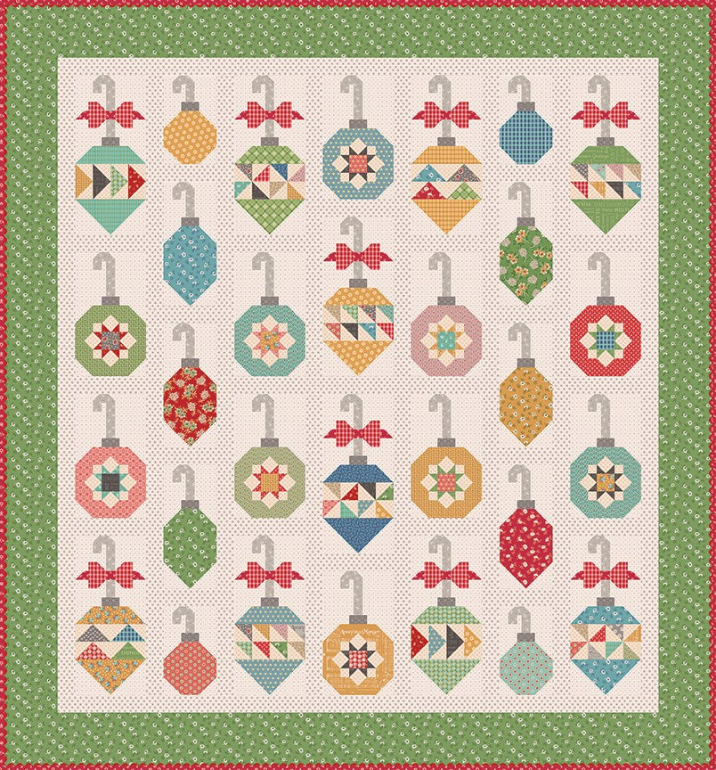 Home Town Holiday Decorating the Tree Quilt Kit