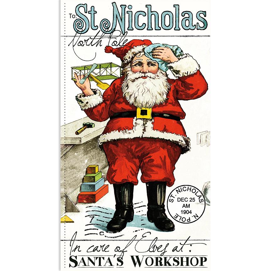 Nicholas 24" x 43.5" St. Nicholas Panel