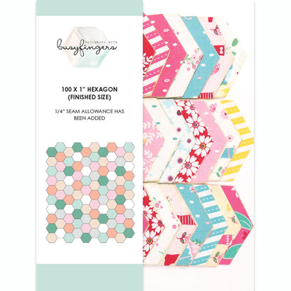 Ready-to-Sew 1" Fabric Hexagons