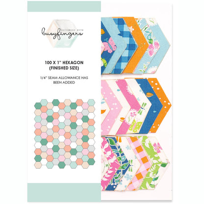 Ready-to-Sew 1" Fabric Hexagons