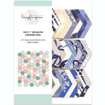 Ready-to-Sew 1" Fabric Hexagons