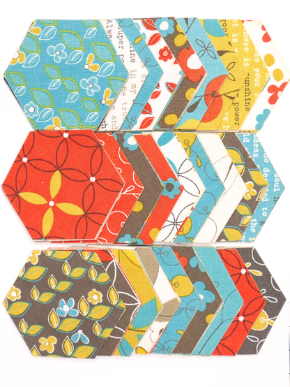 Ready-to-Sew 1" Fabric Hexagons