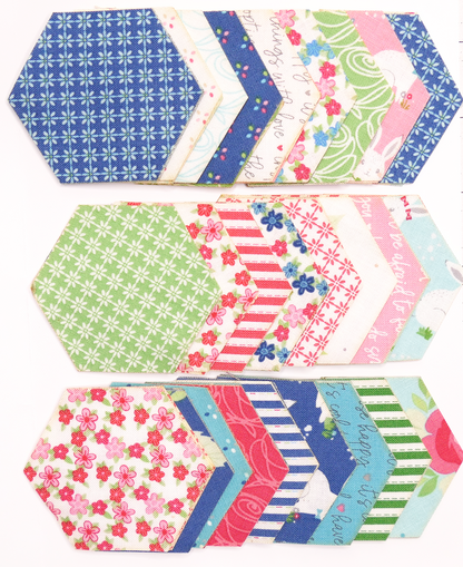 Ready-to-Sew 1" Fabric Hexagons