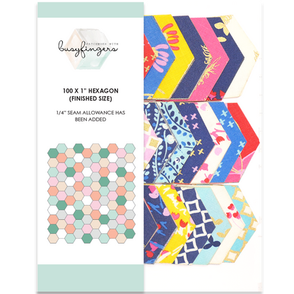 Ready-to-Sew 1" Fabric Hexagons