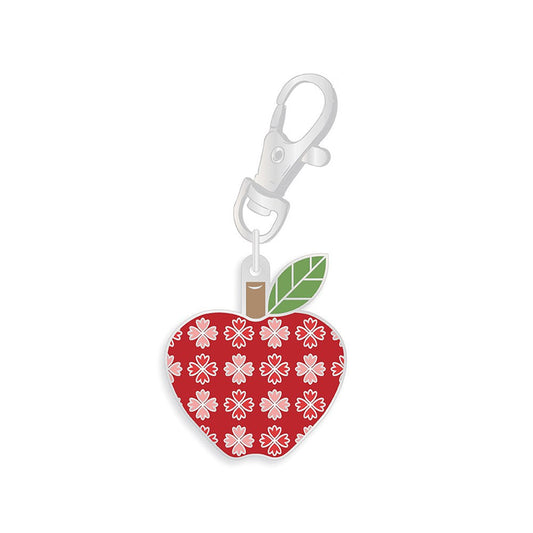 Autumn Enamel Happy Charm Apple