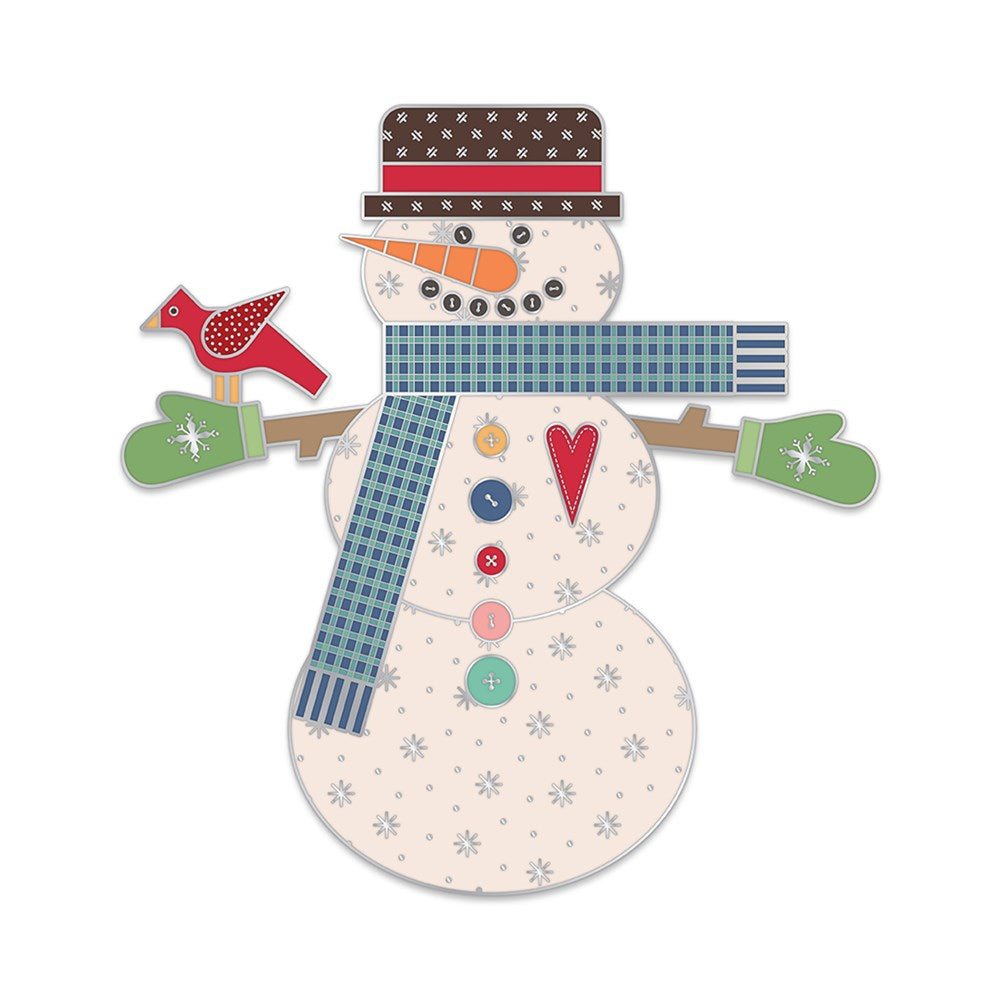 Let's Make a Snowman Needle Minder