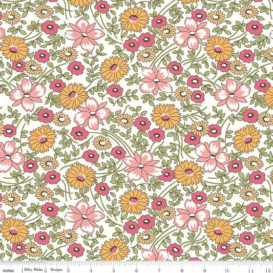 Prairie Flower Pink Wide Back