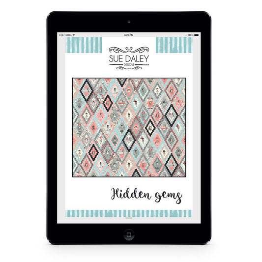 Hidden Gems Quilt PDF Pattern