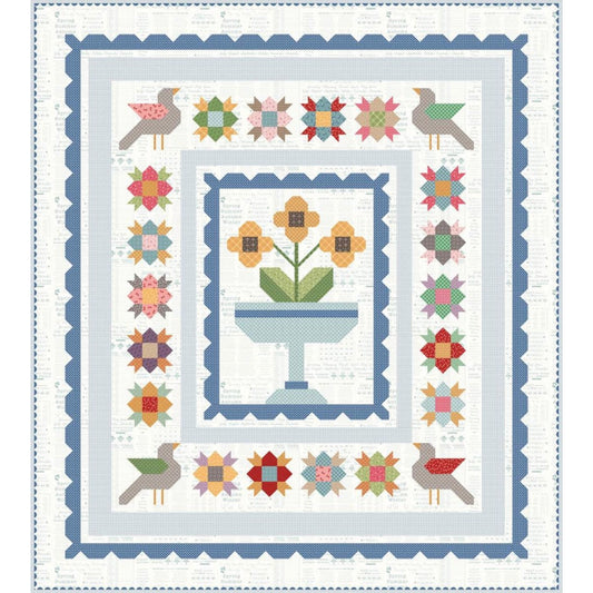 Calico Birds Quilt Boxed Kit