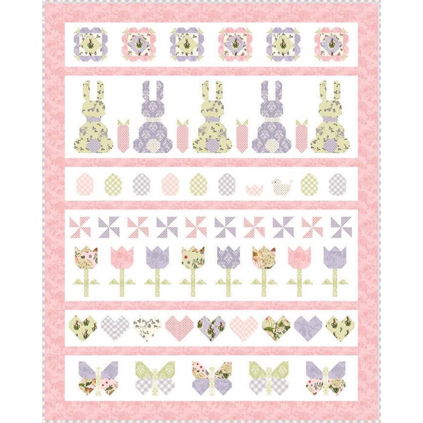 Sweet Spring Row Quilt-Box-Set