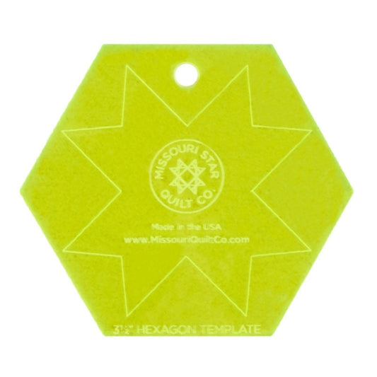 3.5" Hexagon Template