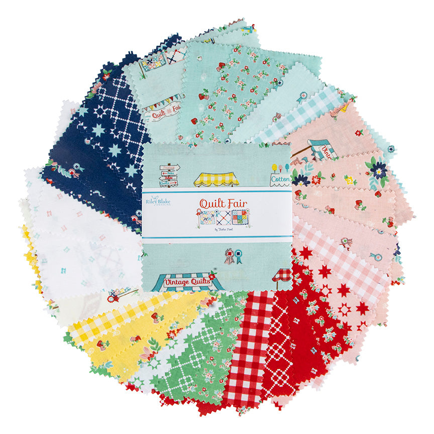 Quilt Fair 5" Stacker 42pc