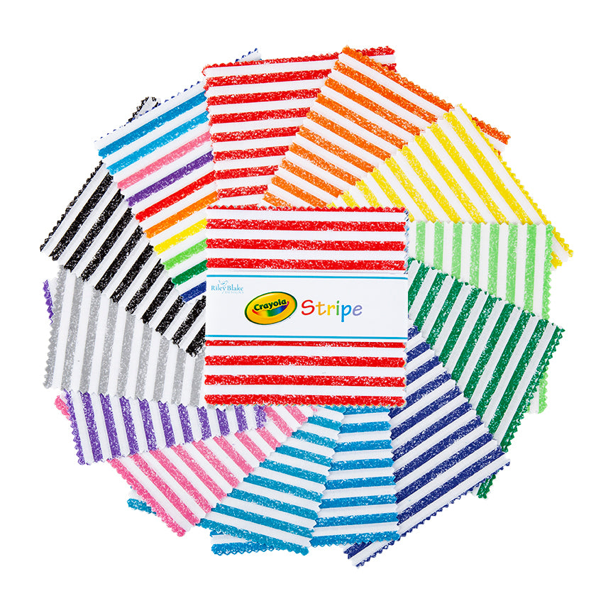 Crayola Stripe 5" Stacker