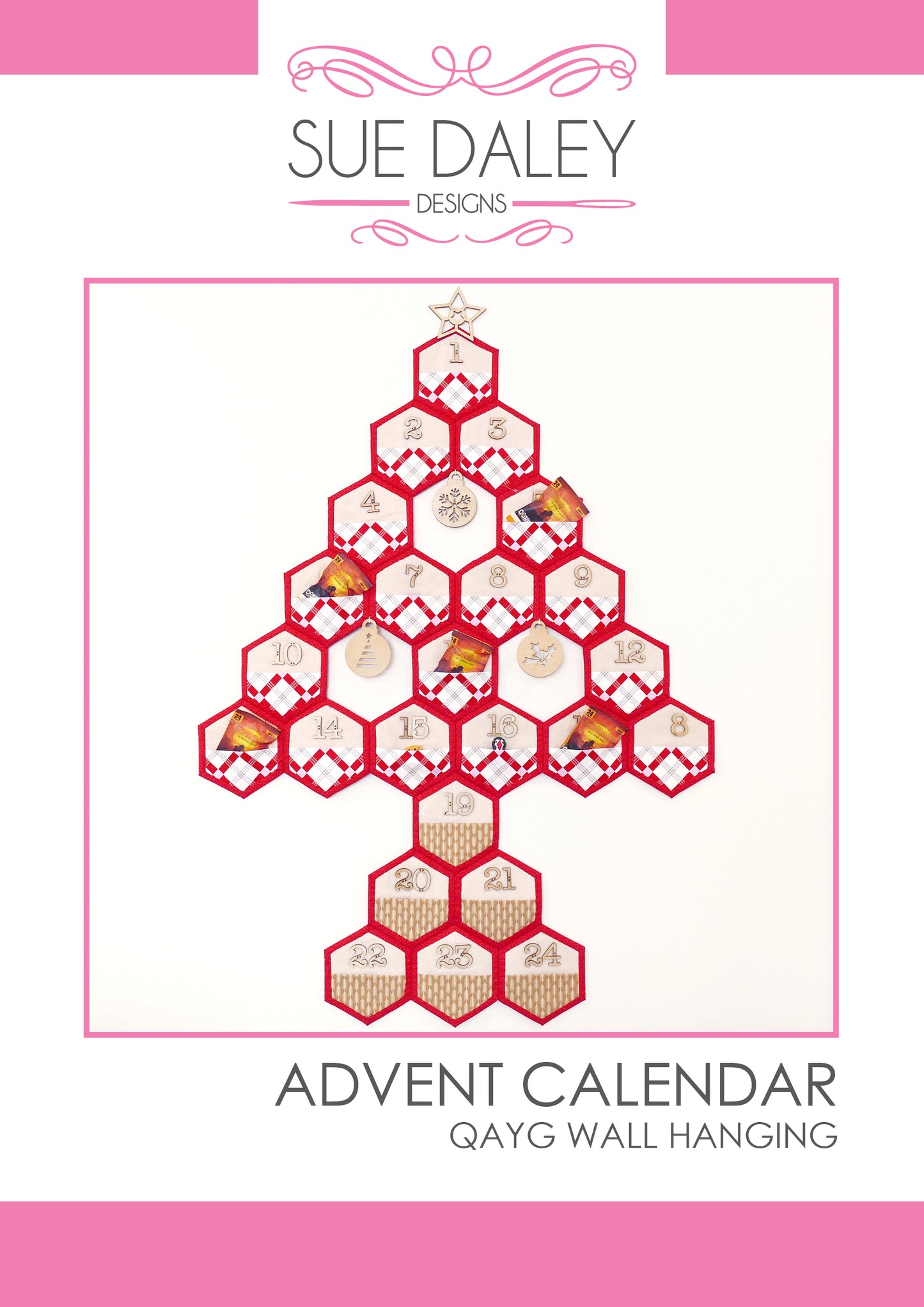 Adventskalender-Muster