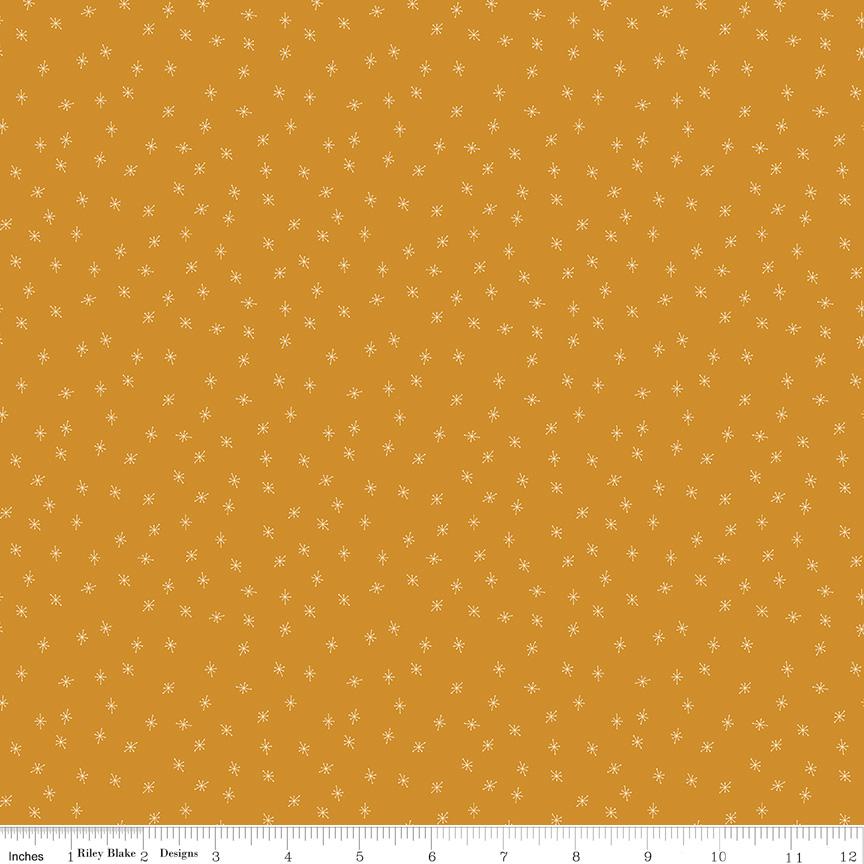 Stardust Floral Butterscotch