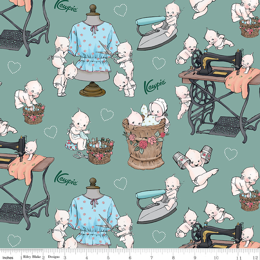 Sew Kewpie Main Sage