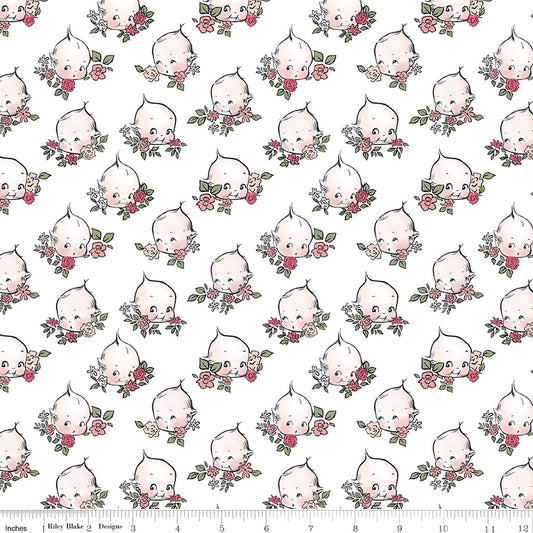 Sew Kewpie Faces Cloud